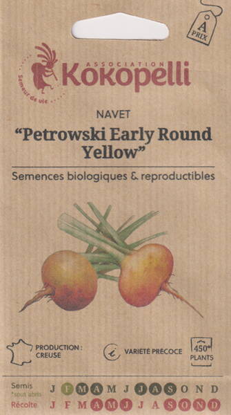 Nauris "Petrowski Early Round Yellow"